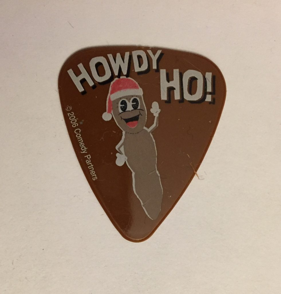 Mr Hanky The Christmas Poo Howdy Ho South Park Guitar Pick RARE 