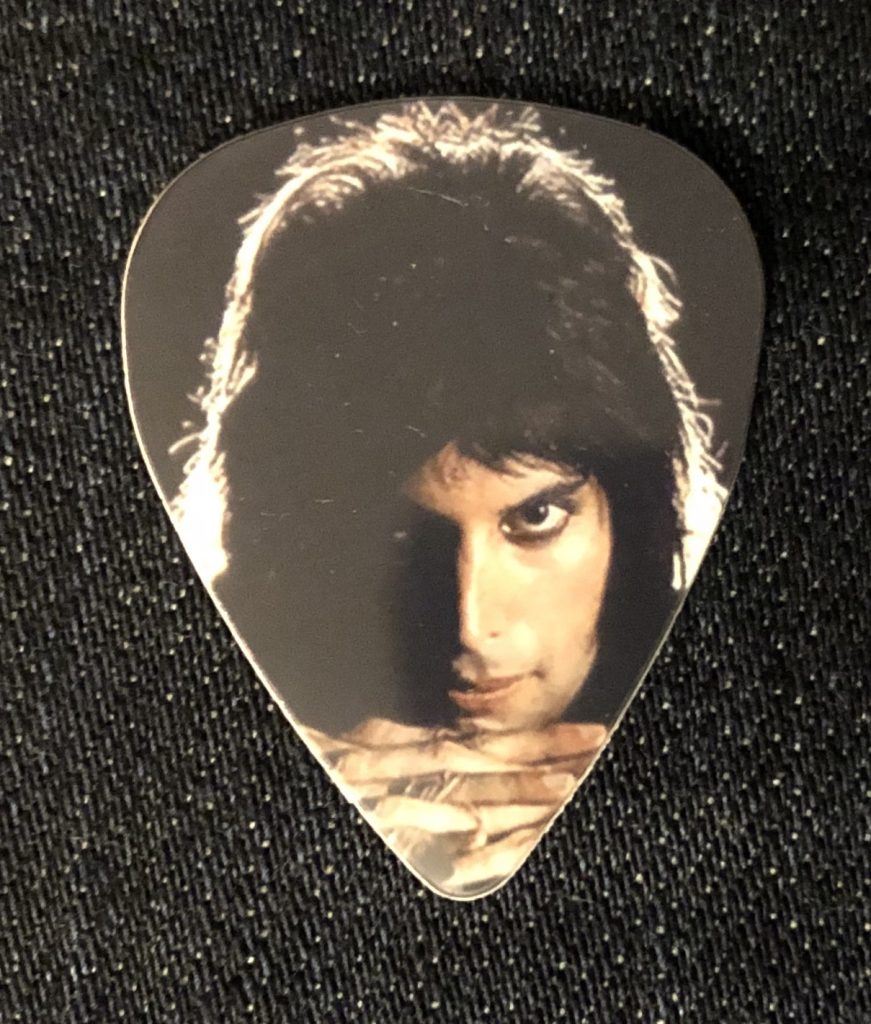 QUEEN Freddie Mercury “Face” Guitar Pick, Novelty Pick 1 Pickbay