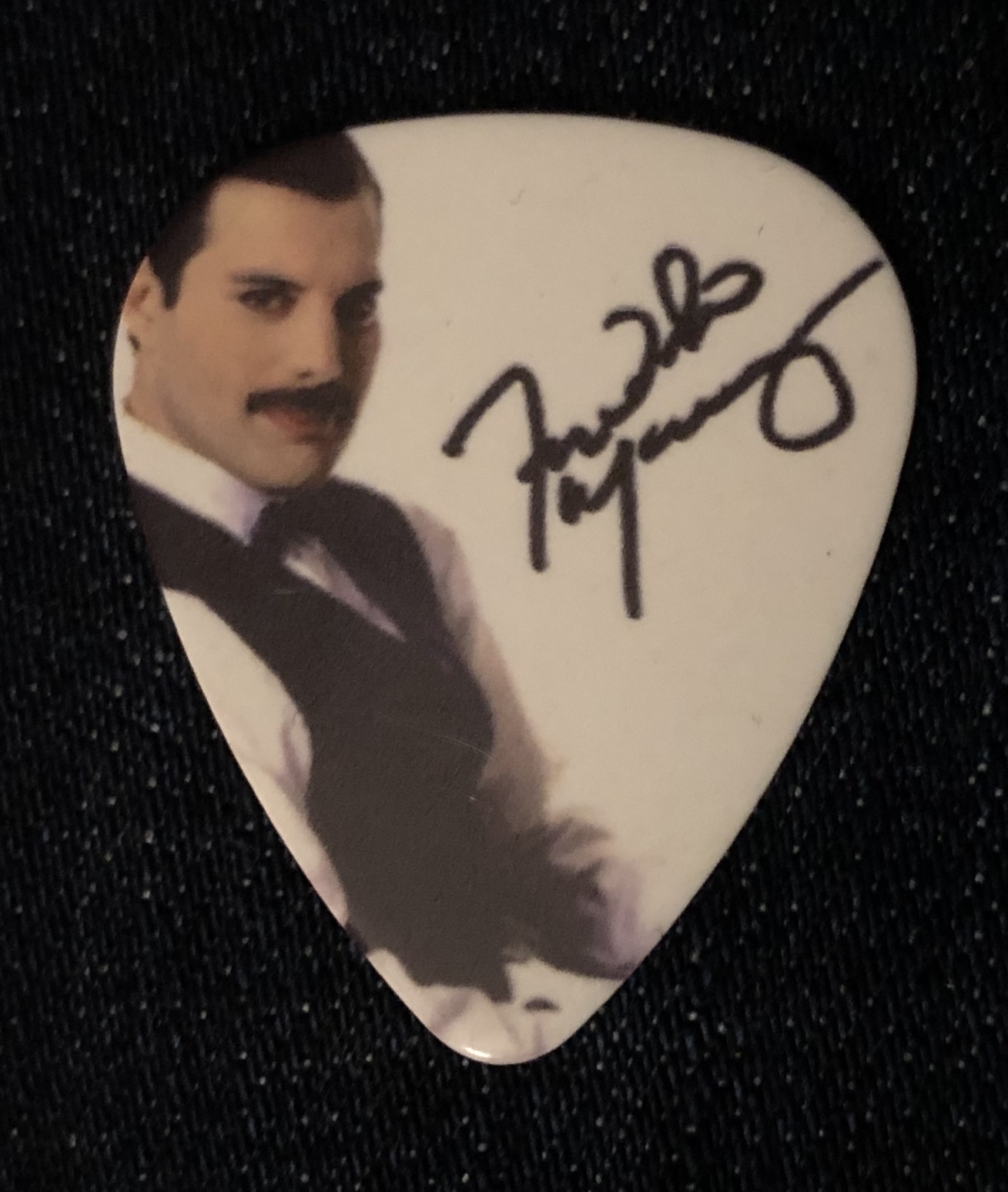 QUEEN Freddie Mercury “Signature” Guitar Pick, Novelty Pick #3