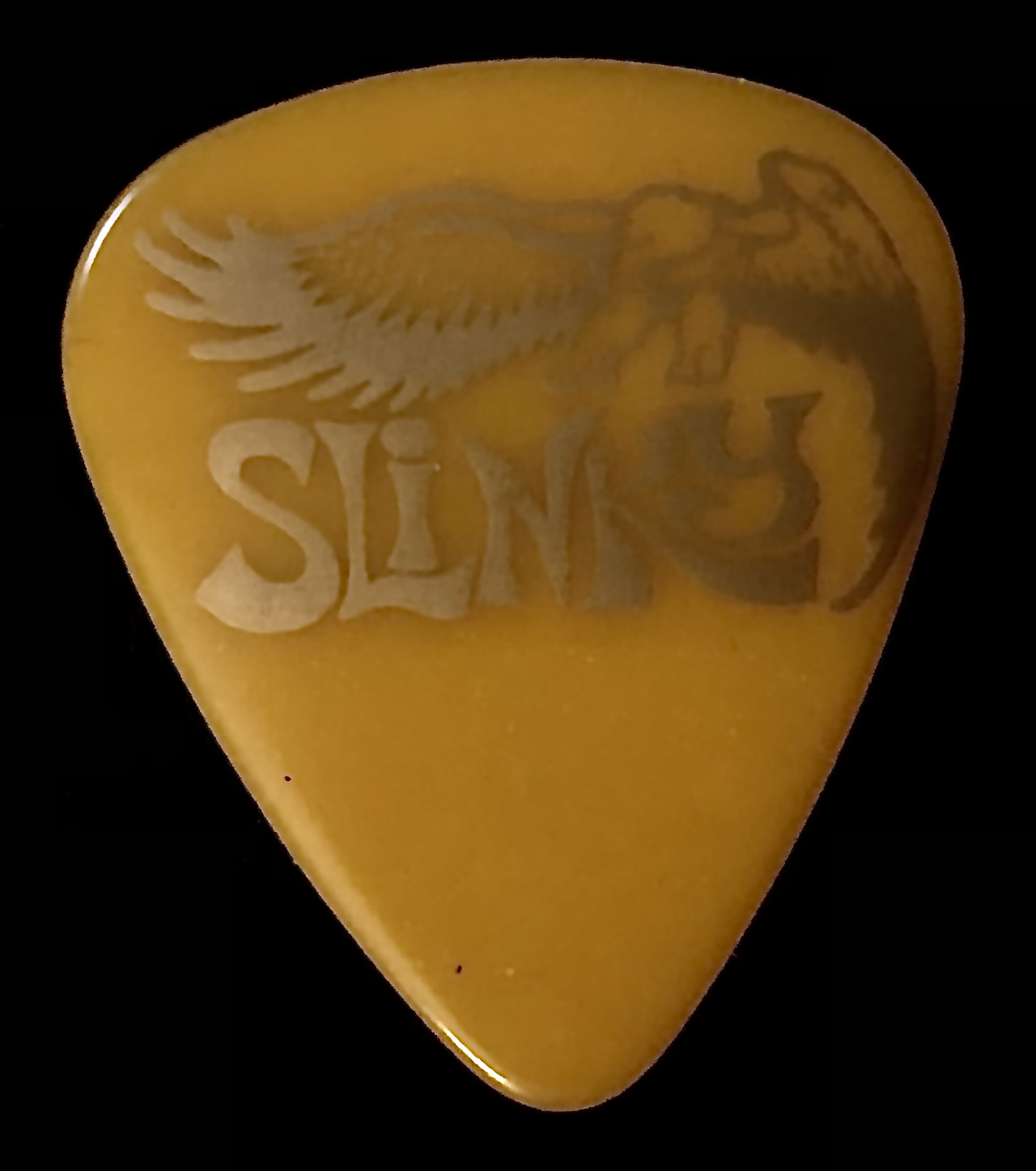 Vintage Ernie Ball SLINKY Guitar Pick, Heavy, Melon color Pickbay