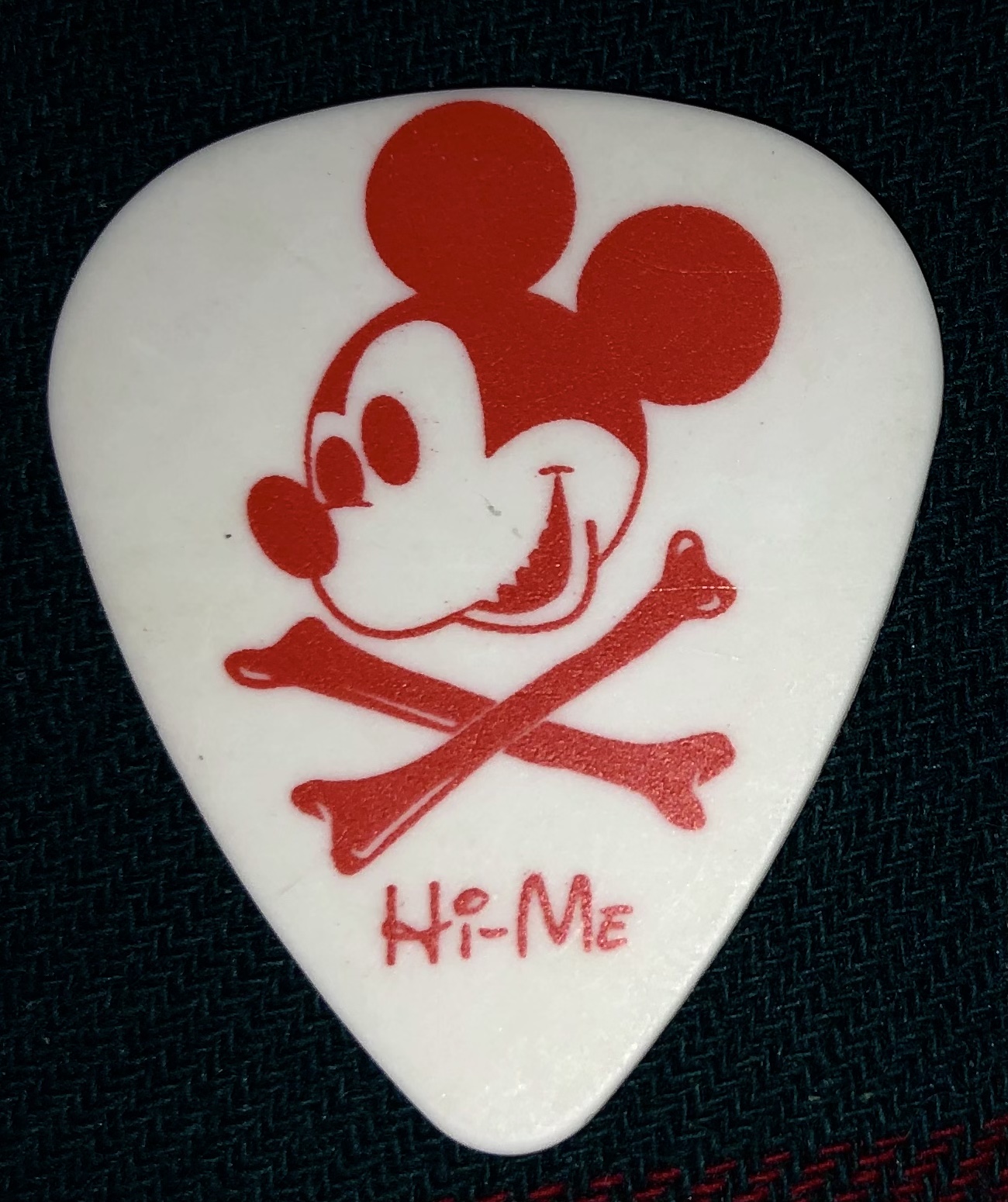 Pierce the Veil Guitar Pick from Jaime Preciado 2016 Misadventures Tour