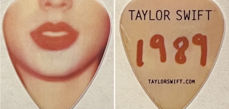 thumbnail image 2 of 2024 Taylor Swift ERAS Tour Official Collectible Guitar Pick – Made In USA 2 of 4